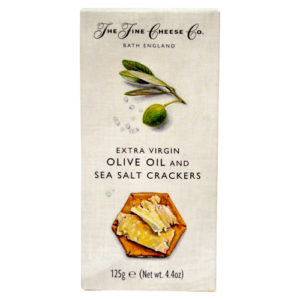 Fine Cheese Sea Salt and Extra Virgin Olive Oil Cracker