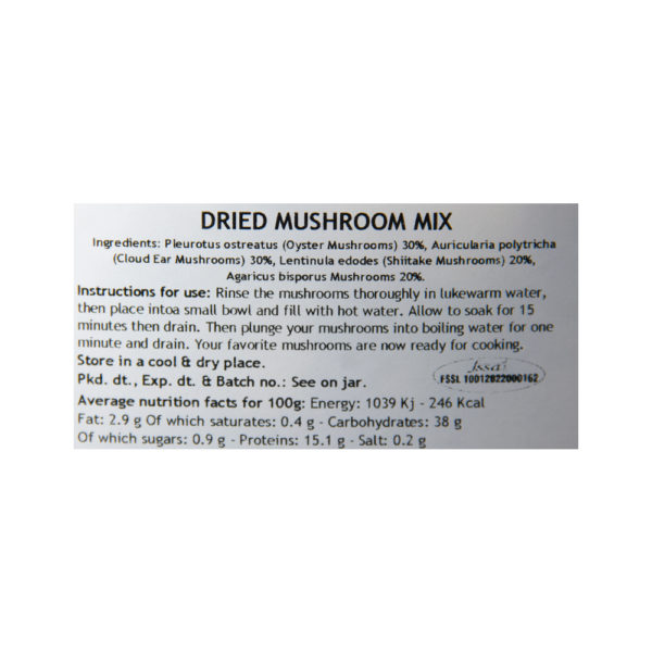 Borde Dried Mix Mushrooms - Image 3
