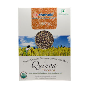 Chenab Organic Tricolor Quinoa from Peru