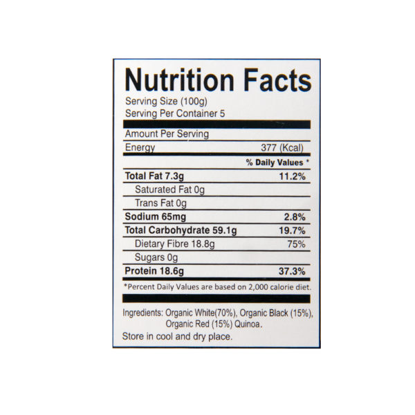 Chenab Organic Tricolor Quinoa from Peru - Image 3