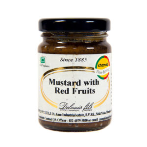 Delouis Fils Mustard with 4 Red Fruits