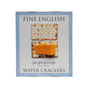 Fine Cheese Fine English Water Crackers