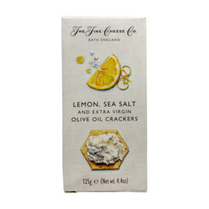 Fine Cheese Lemon, Sea Salt and Extra Virgin Olive Oil Crackers