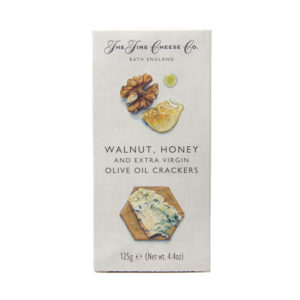 Fine Cheese Crackers with Walnut, Honey and Extra Virgin Olive Oil