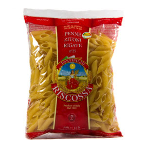 Riscossa Penne Zitoni Rigate Pasta N°25