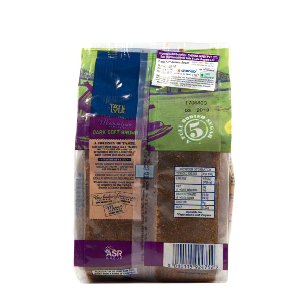 Tate & Lyle Dark Brown Soft Cane Sugar - Image 2