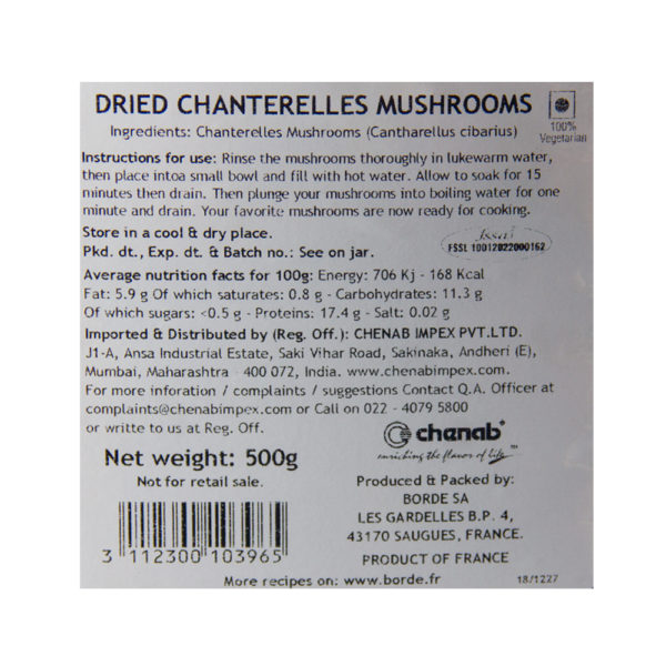 Borde Chanterelles Dried Mushrooms - Image 4