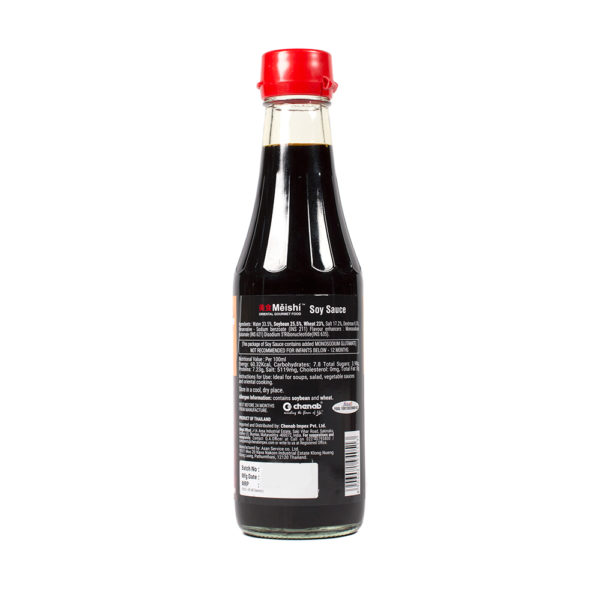 Meishi Soy Sauce, 290 ml - Image 3