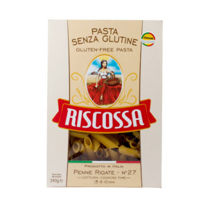 Riscossa Penne Rigate Gluten free Pasta N°27