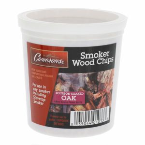 Camerons Bourbon Soaked Oak Smoking Wood Chips