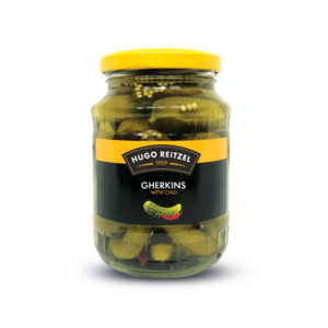 Hugo Reitzel Gherkins with Chili