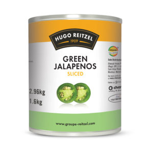 Hugo Reitzel Green Sliced Jalapenos in Vinegar