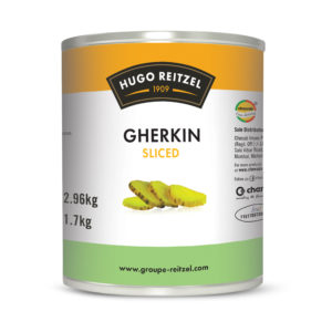 Hugo Reitzel Sliced Gherkins in Vinegar