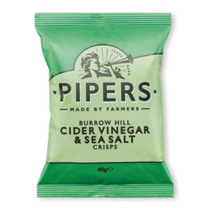 Pipers Chips Burrow Hill Cider Vinegar & Sea Salt