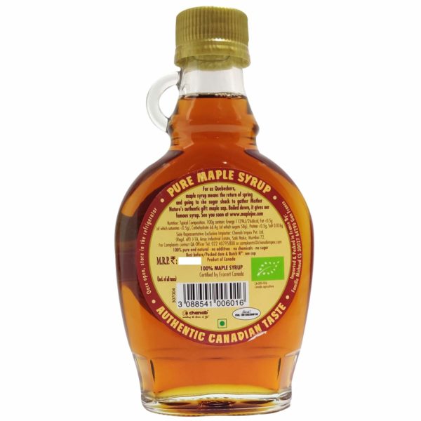 Maple Joe Canadian Organic Grade A Maple Syrup, 250g - Image 3