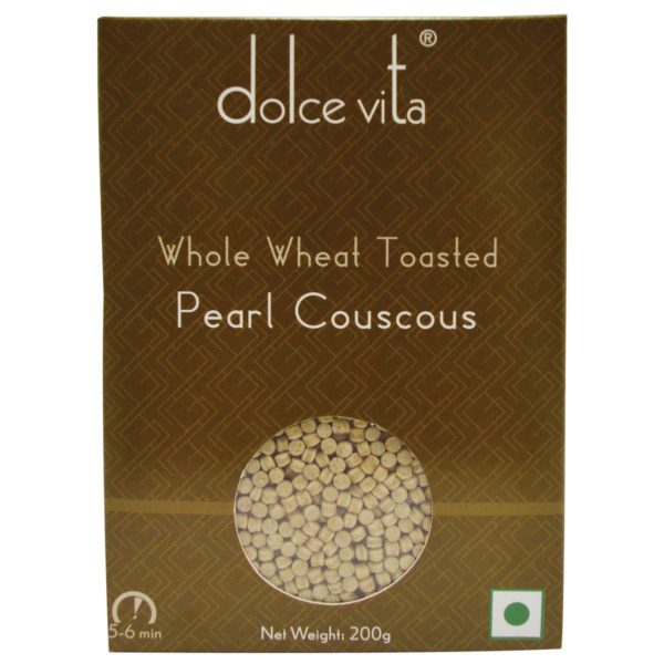 Dolce Vita Whole Wheat Toasted Pearl Couscous - Image 2
