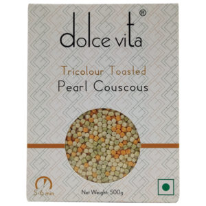 Dolce Vita Tricolor Toasted Pearl Couscous