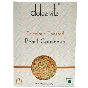 Dolce Vita Tricolor Toasted Pearl Couscous