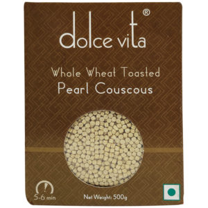 Dolce Vita Whole Wheat Toasted Pearl Couscous