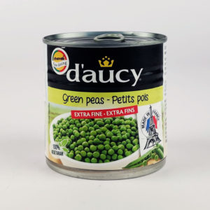 Daucy Extra Fine Green Peas, 400g