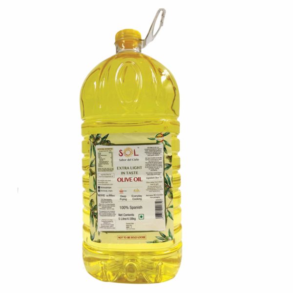 Sol 100% Spanish Extra Light Olive Oil (5L)