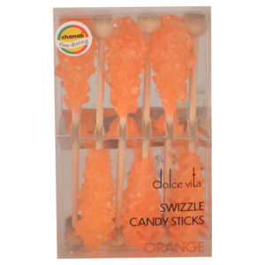 Dolce Vita Flavoured Sugar Sticks, 36g (Orange)