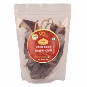 Sol Whole Dried Guajillo Chillies with stem (60g)