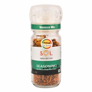 Sol Morocco Mix Herbs and Spices in Crystal Grinders, 40g