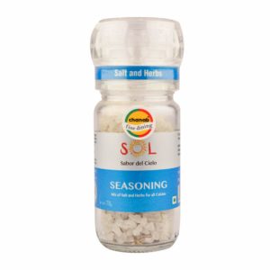 Sol Mix of Salt & Herbs in Crystal Grinders, 78g