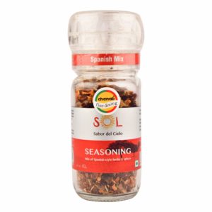Sol Spanish Herbs and Spices in Crystal Grinders, 40g
