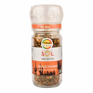 Sol Tex Mex Style Herbs and Spices with Special Crystal Grinders, 38g