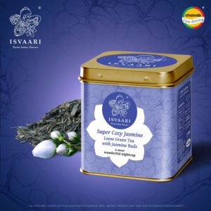 Isvaari Flavored Tea (Jasmine Green Tea, 50g)