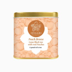 Isvaari Flavored Tea (Peach Tea, 50g)