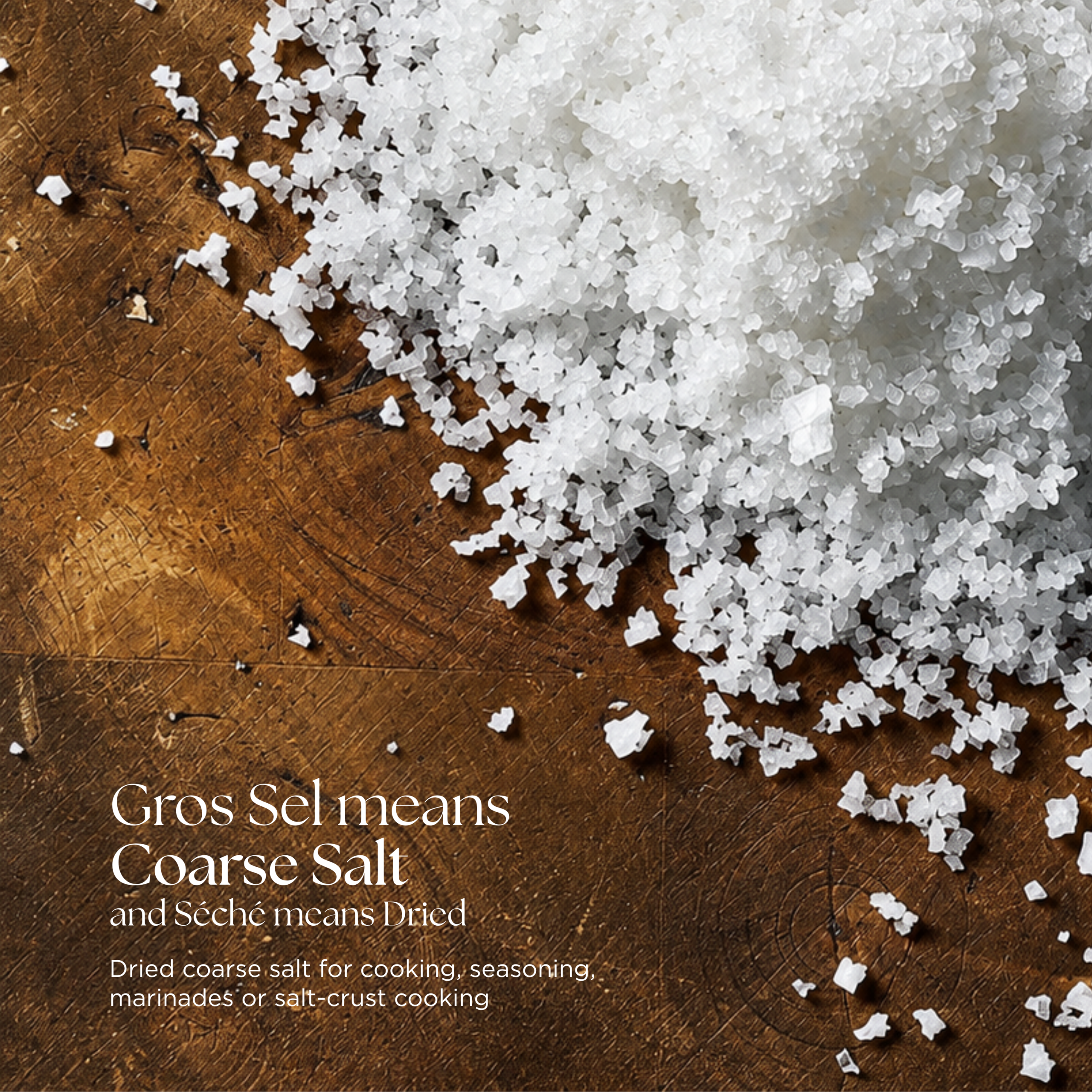 Le Guérandais Gros Sel Séché de Guérande, French Coarse Sea, 500g - Image 5