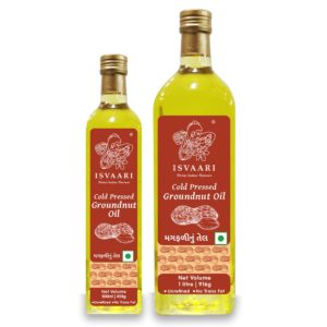 Isvaari Cold Pressed Groundnut Oil