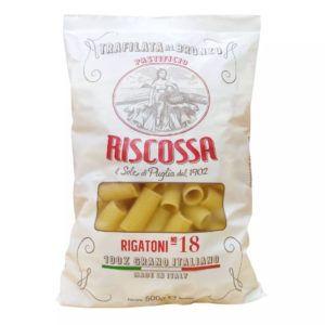 Riscossa Rigatoni Bronze-cut Pasta, 500g