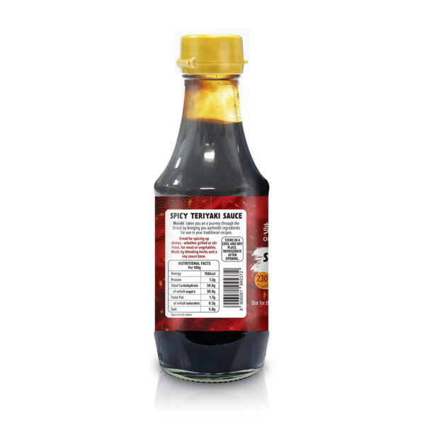 Meishi Spicy Teriyaki Sauce, 230g-info