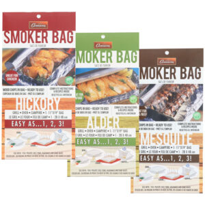 CAMARONS Smoker Bags (Alder, Hickory & Mesquite)