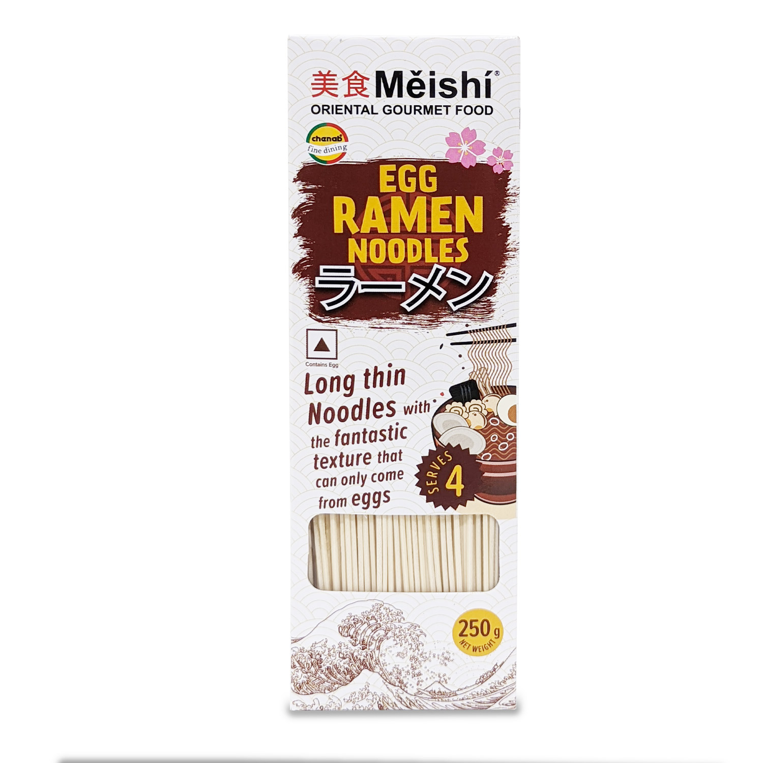 Meishi Ramen Egg Noodles, 250g
