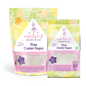 Pirouette Fine Caster Sugar| Truly Unrefined | Mauritius Sugar