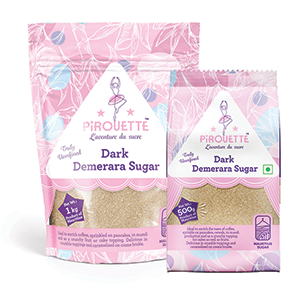 Pirouette Dark Demerara Sugar| Truly Unrefined | Mauritius Sugar