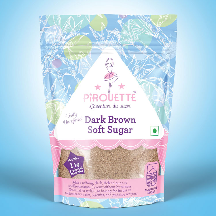 Pirouette Dark Brown Soft Sugar| Truly Unrefined | Mauritius Sugar