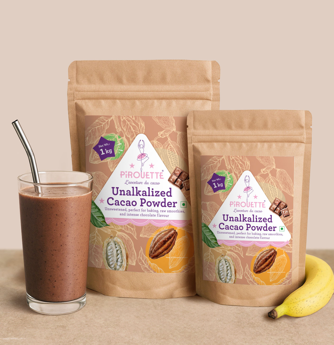 Pirouette Unalkalized Cacao Powder