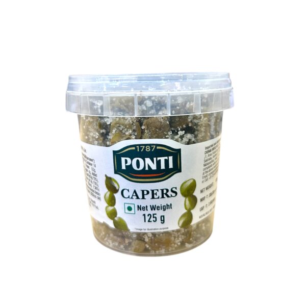 Ponti Dry Salted Capers 125g