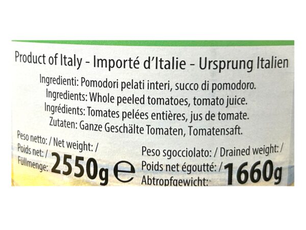 Solania San Marzano Peeled Tomatoes - Image 5
