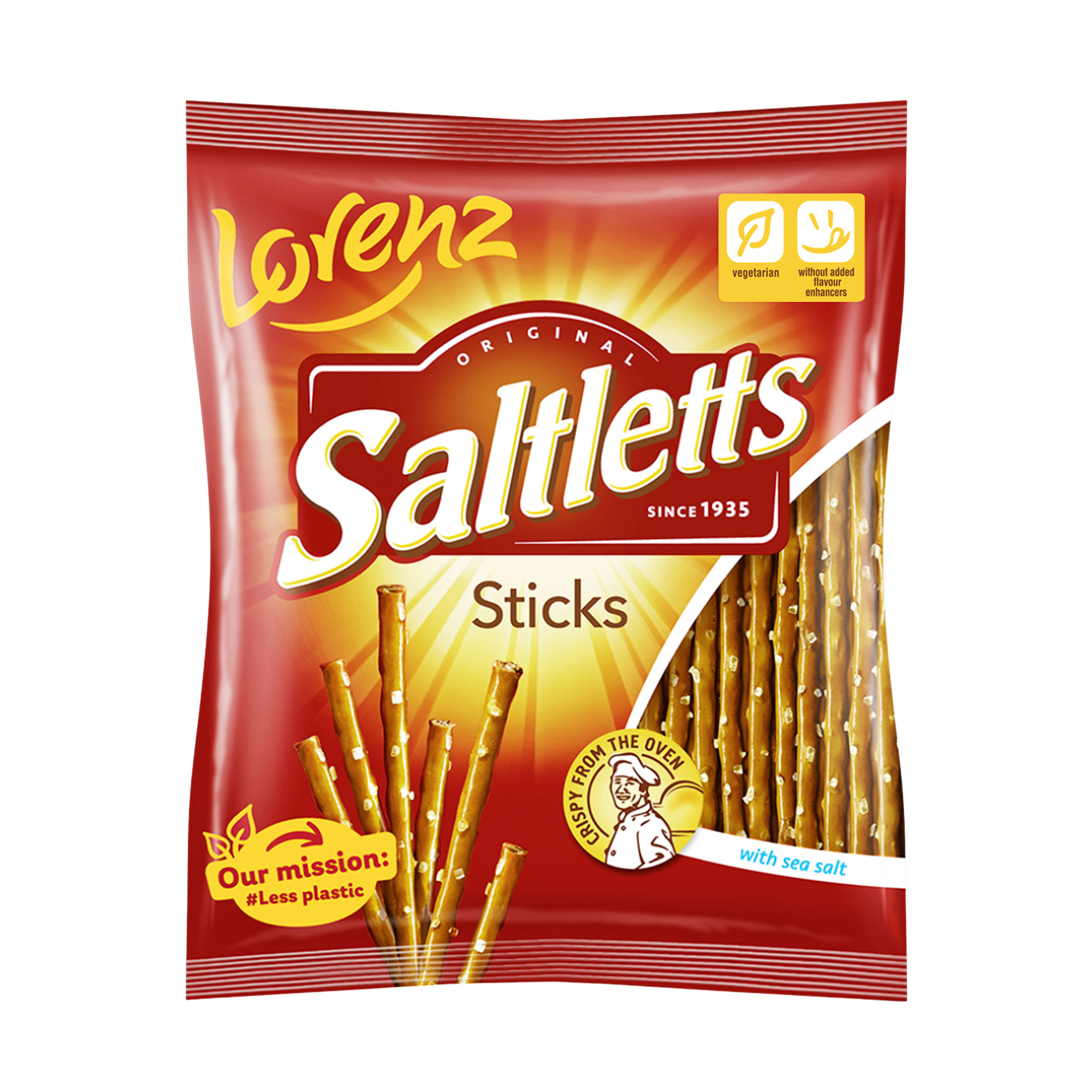 Lorenz Salted Pretzel Sticks 150g