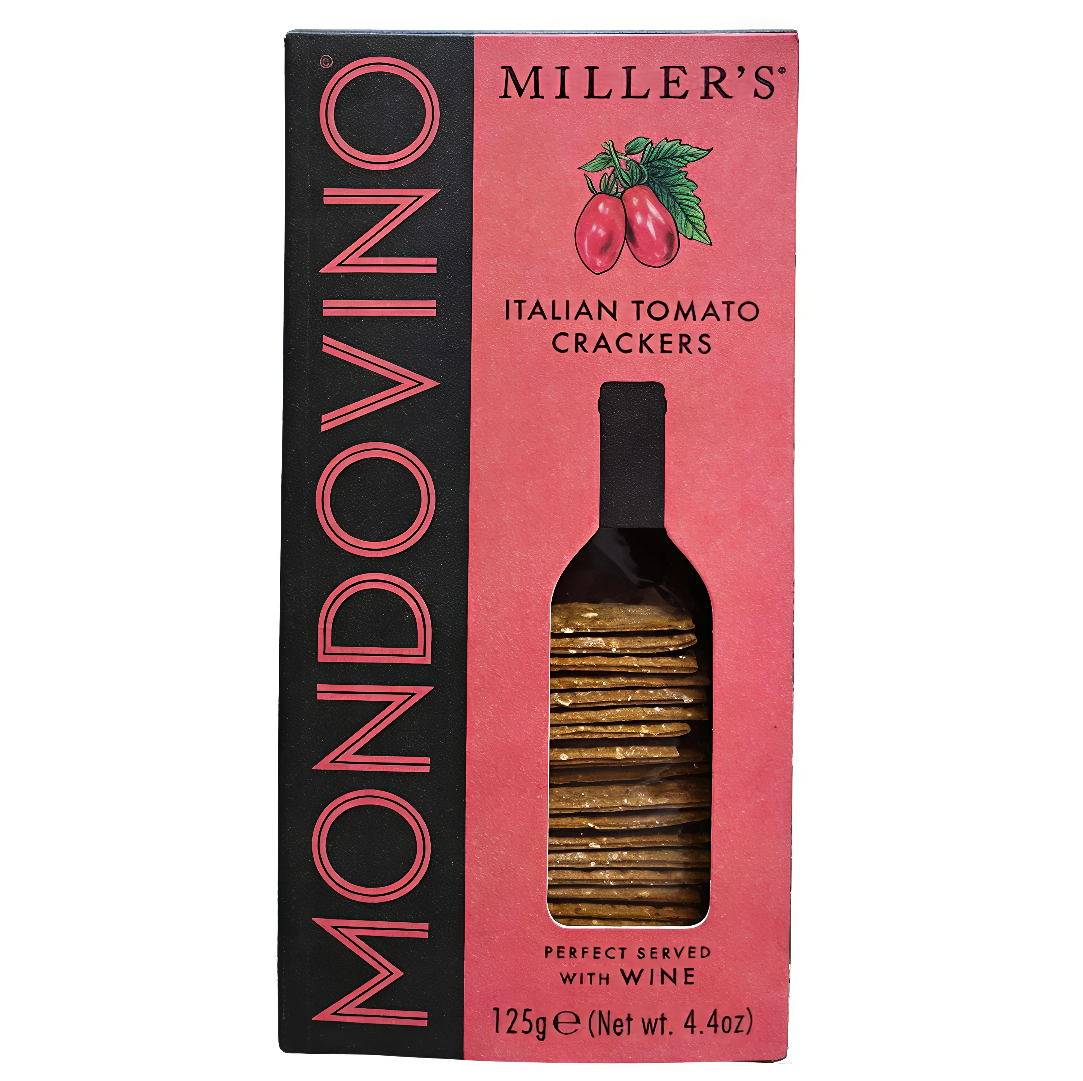 Miller’s Mondovino Italian Tomato Crackers, 125g