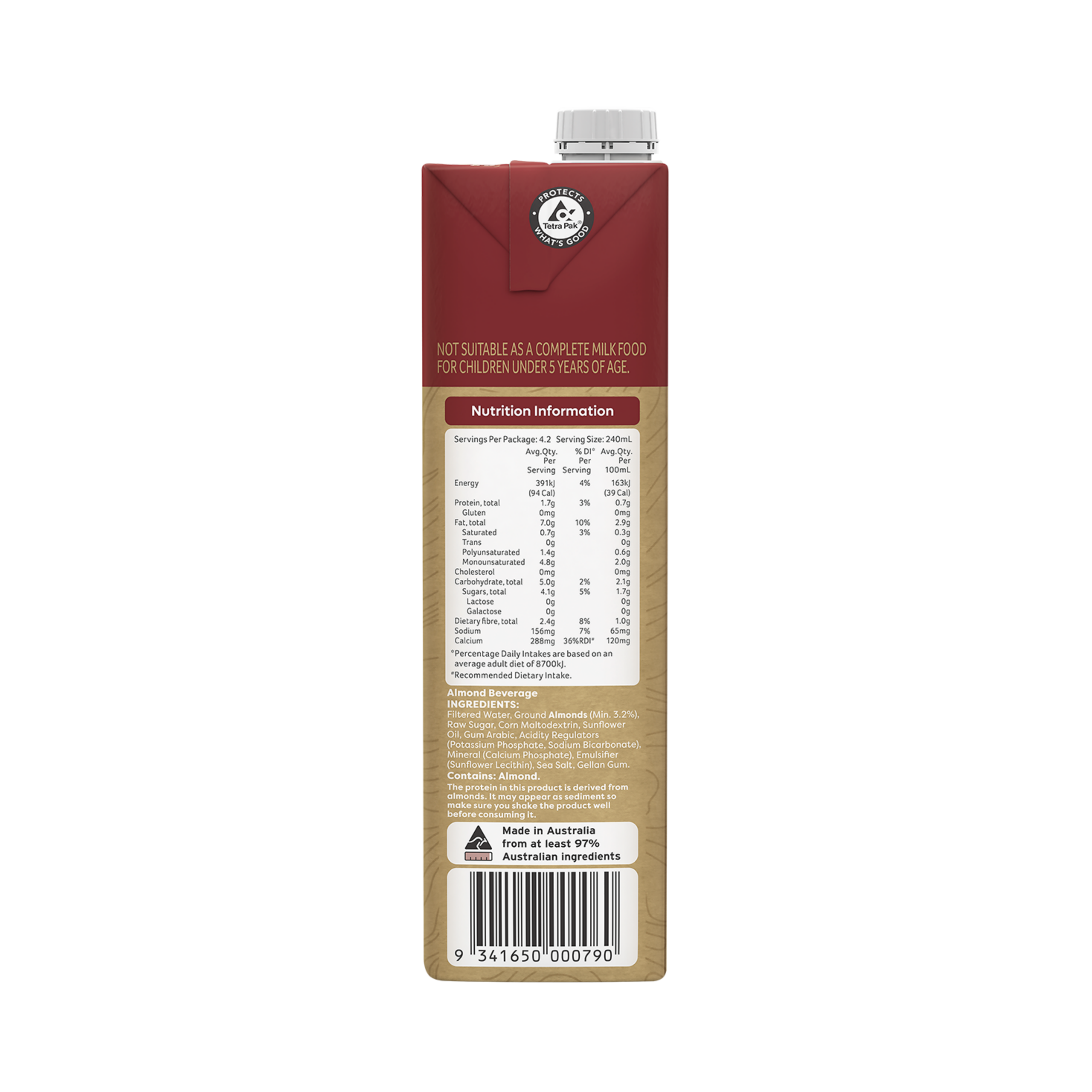 Vitasoy Barista’s Choice Almond Beverage -1